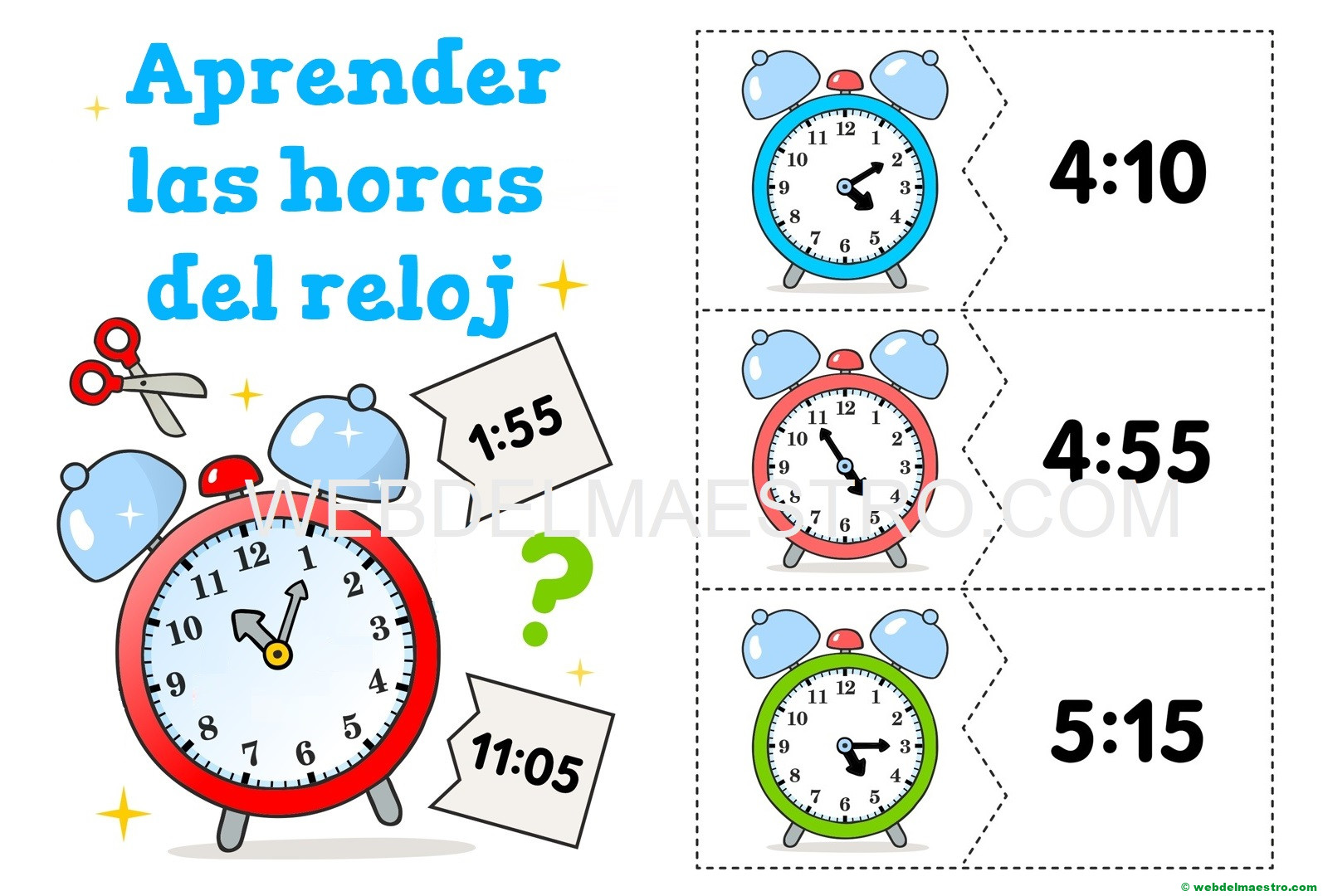 Aprender la hora