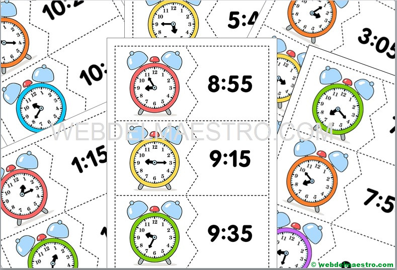 Juego para aprender la hora