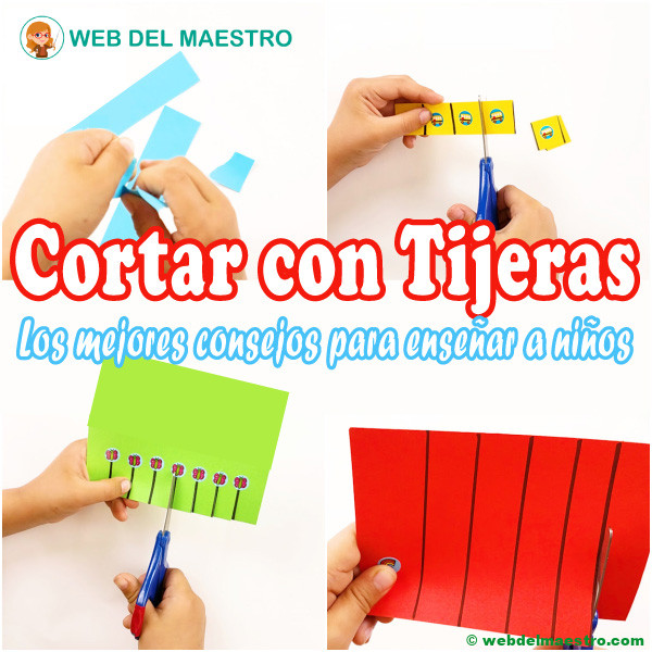 CORTAR CON TIJERAS: LOS MEJORES CONSEJOS PARA ENSEÑAR A NIÑOS