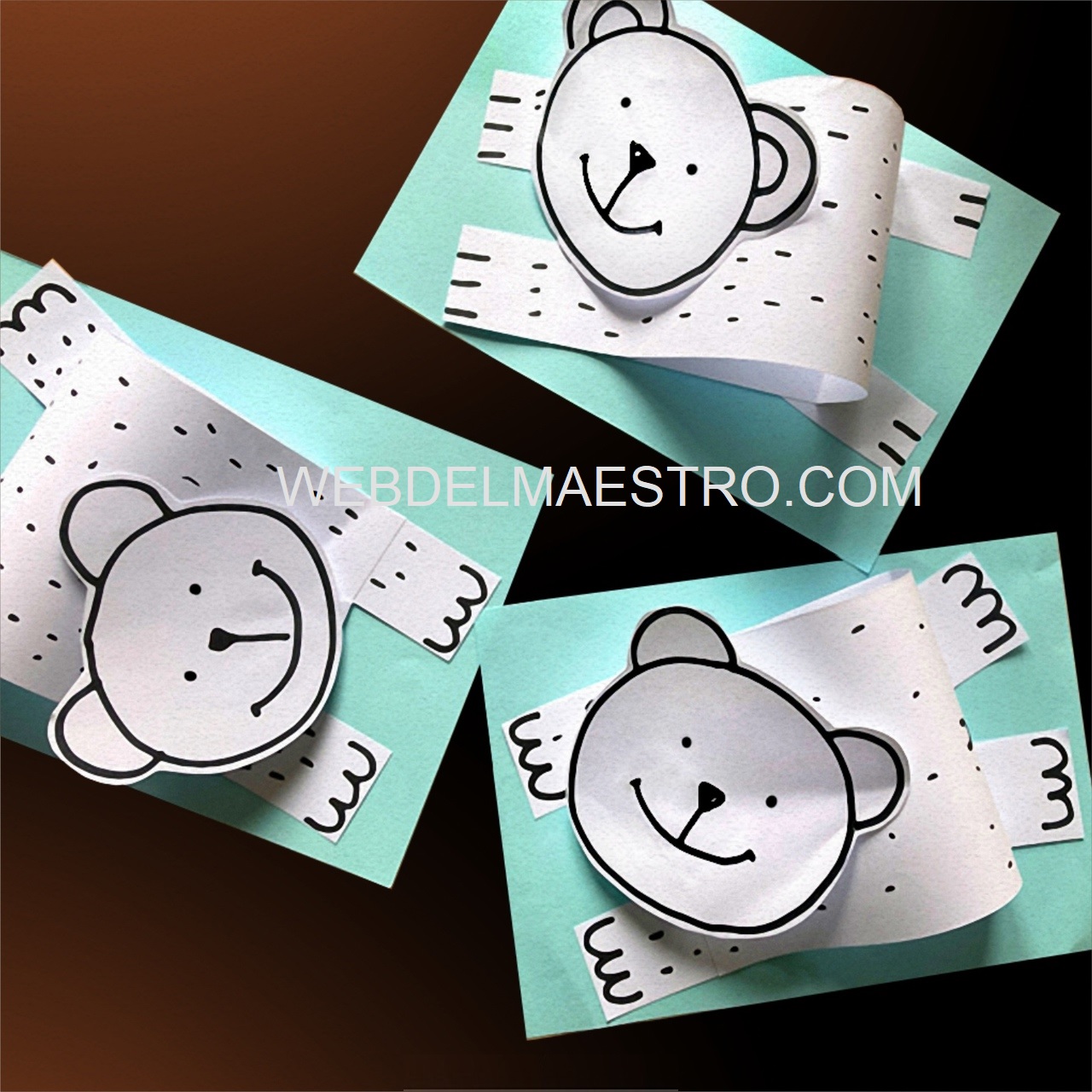 oso polar manualidades