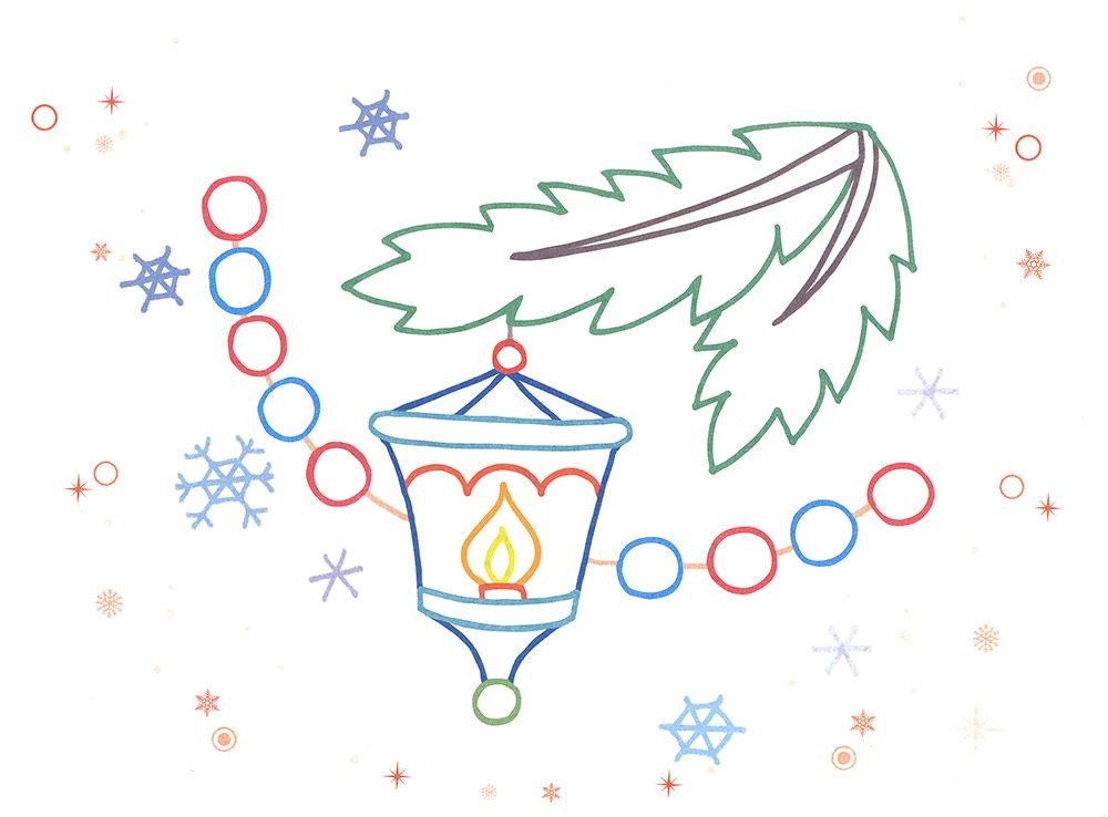 dibujo de navidad -14