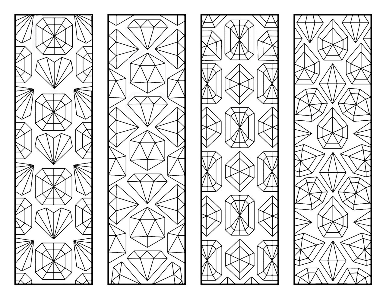 Marcapáginas en blanco para imprimir