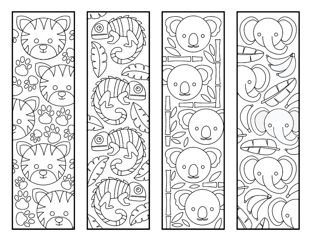 Marcapáginas para imprimir y colorear-1