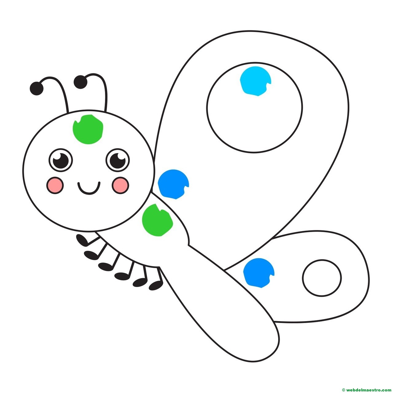 Dibujo pintura dedos nº 1