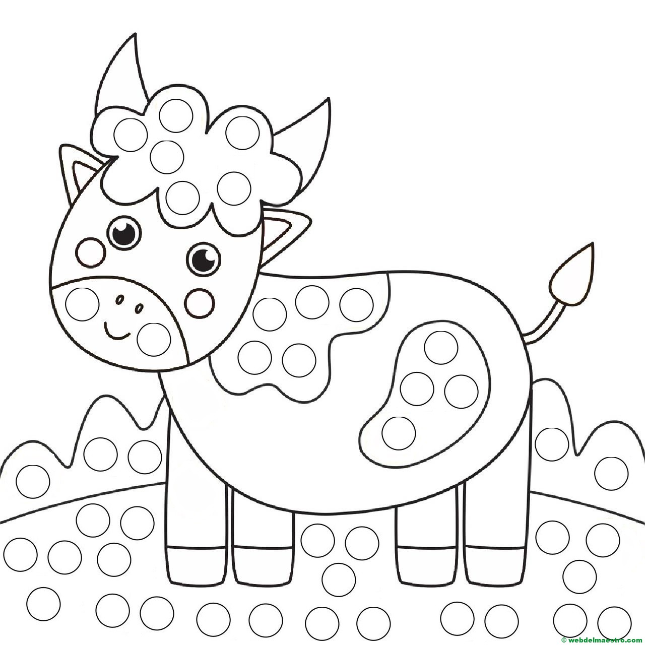 Dibujo pintura dedos nº 8-con huellas dedos