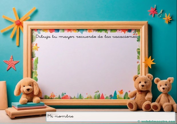 Dibuja tu recuerdo de vacaciones #2