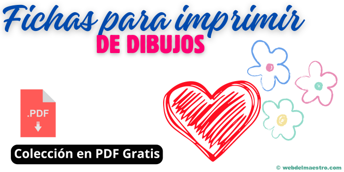 Fichas para imprimir de dibujos | Los mejores PDFs | ¡Gratis!